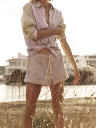 Xirena Gabby Short Stripe