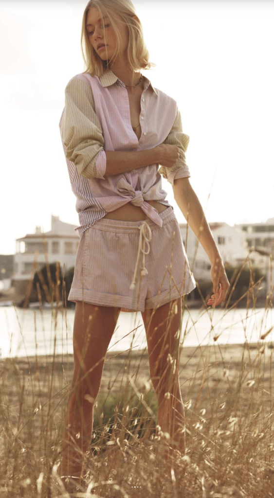 Xirena Gabby Short Stripe