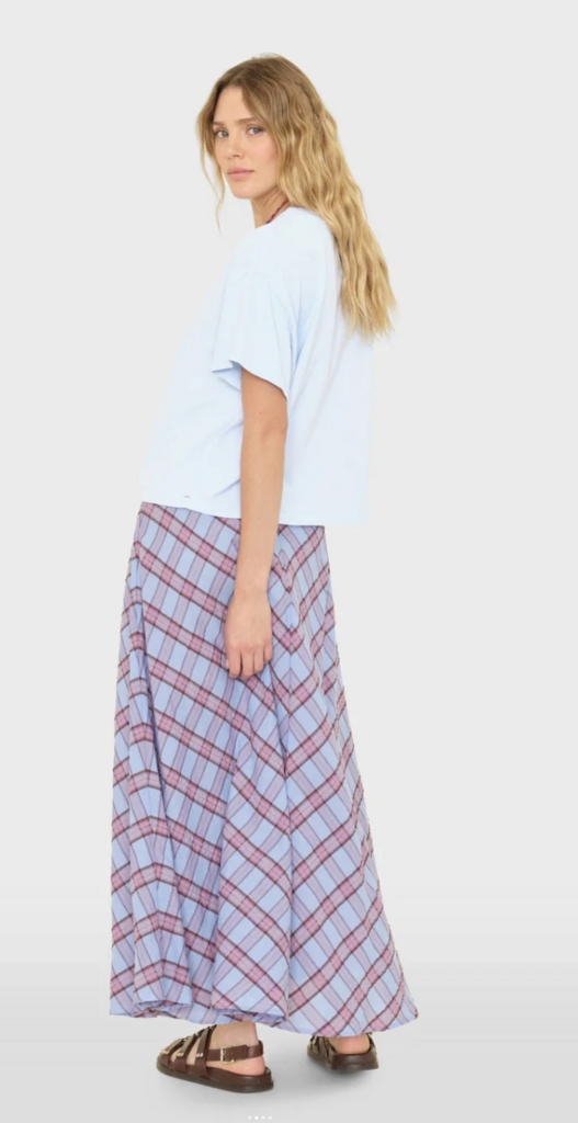 Xirena Hattie Skirt Plaid