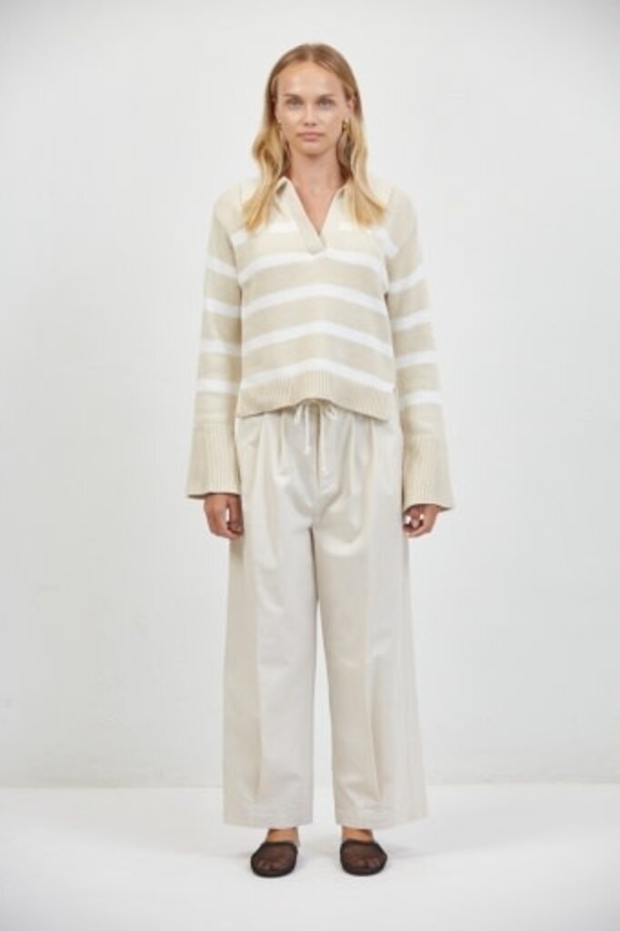 A. Ren Maine Polo Sweater