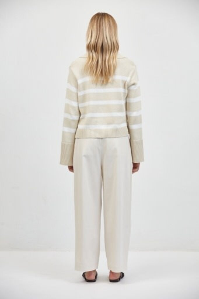 A. Ren Maine Polo Sweater