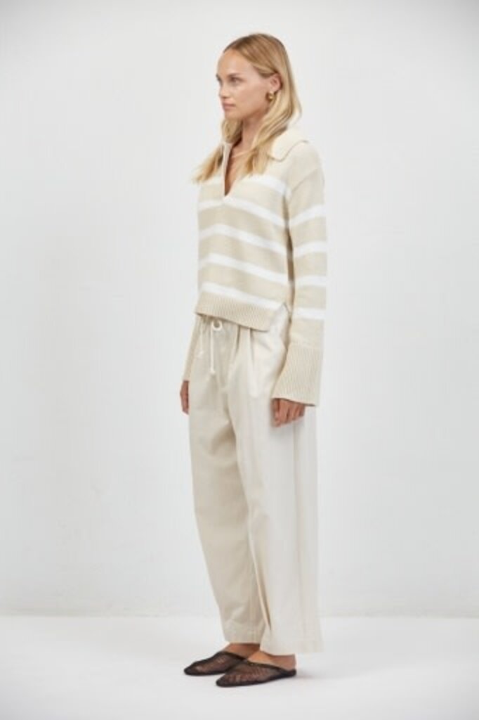 A. Ren Maine Polo Sweater