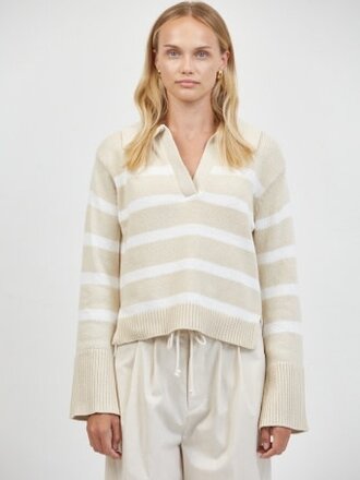 A. Ren Maine Polo Sweater