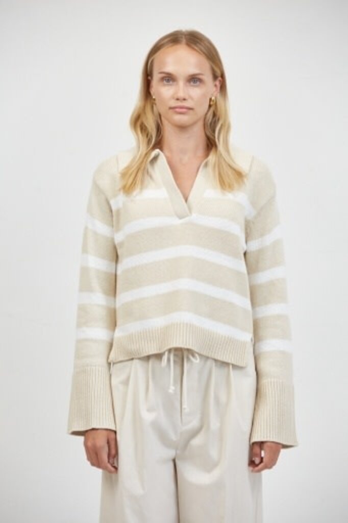 A. Ren Maine Polo Sweater