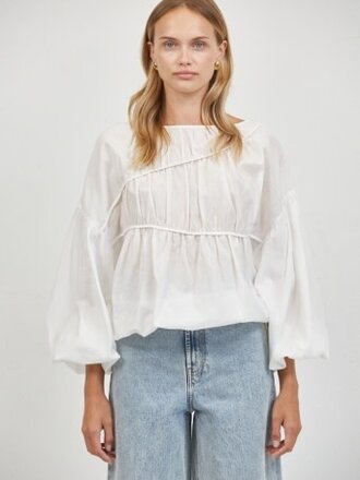 A. Ren Tropez Shirred Top