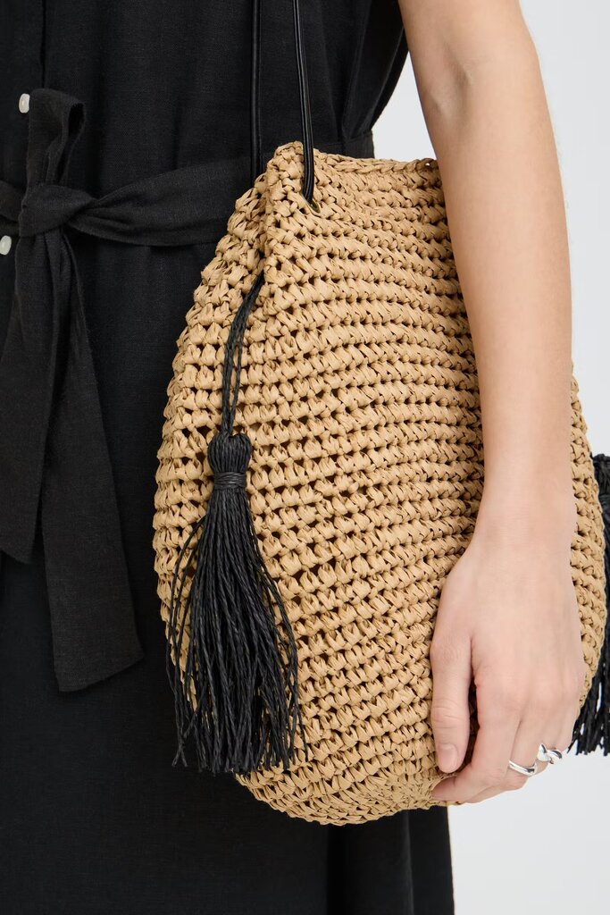 Ichi Iamaiken Straw Bag