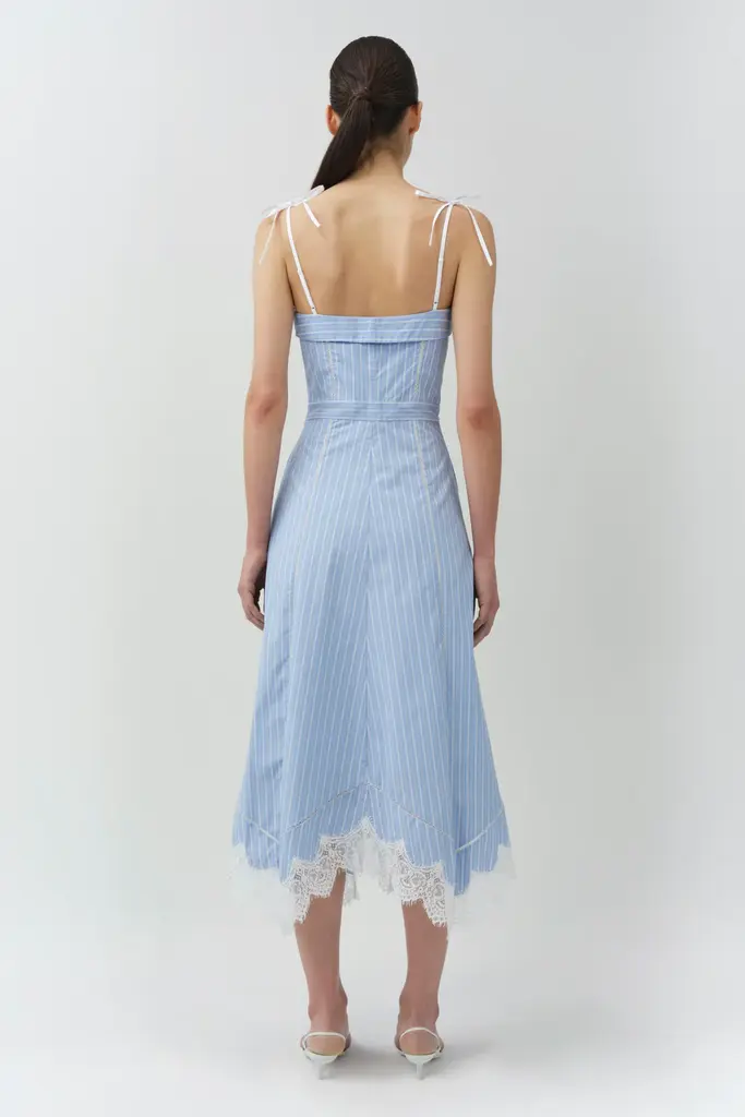 Simkhai Avaleigh Cotton Lace Midi Dress