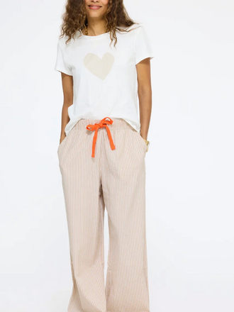 Kerri Rosenthal Post Linen Stripe Pant