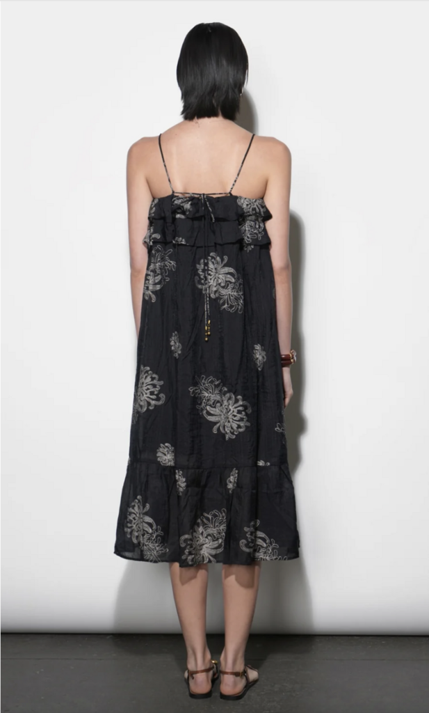 Greylin Paige Ruffle Midi Dress