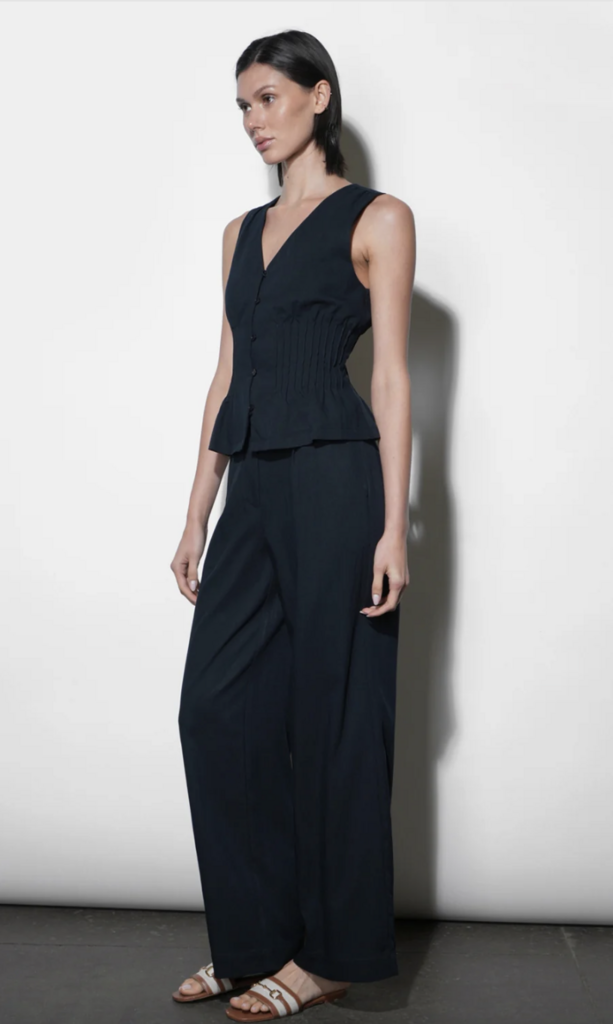 Greylin Lacey Pintuck Top