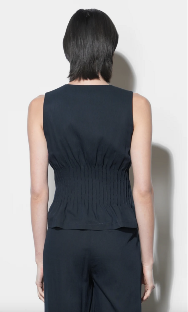 Greylin Lacey Pintuck Top