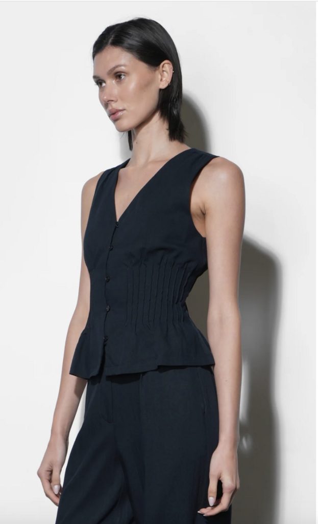 Greylin Lacey Pintuck Top