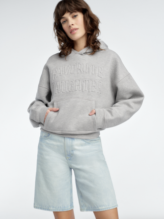 Favorite Daughter The Collegiate Embossed Hoodie
