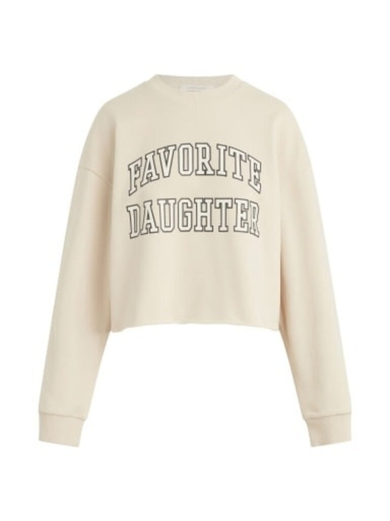 Favorite Daughter THE CROPPED COLLEGIATE SWEATSHIRT