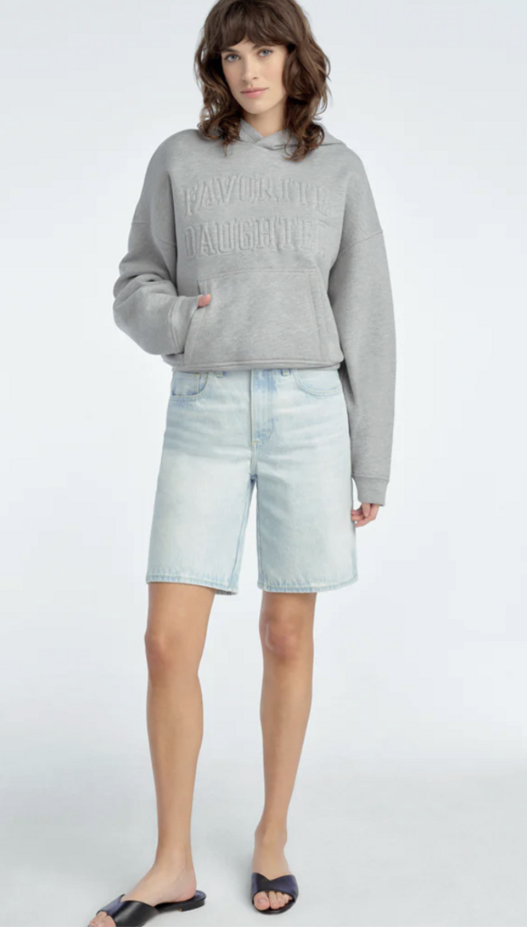 Favorite Daughter The Collegiate Embossed Hoodie