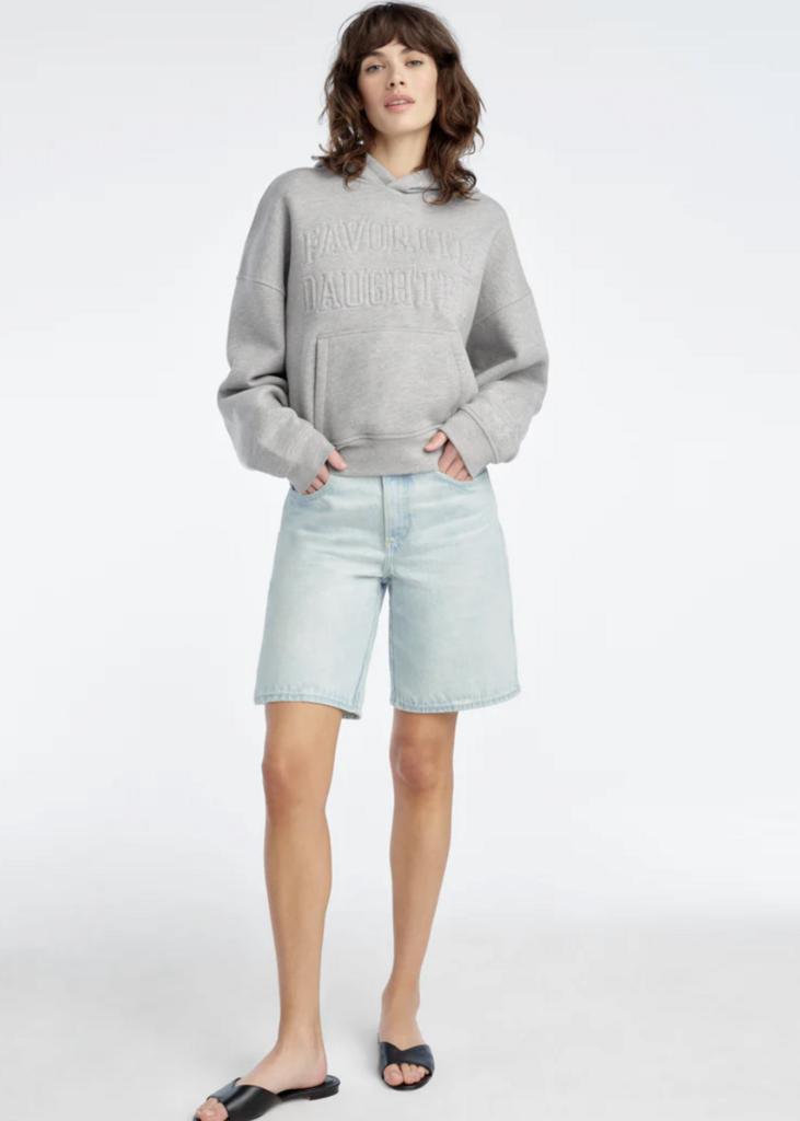 Favorite Daughter The Collegiate Embossed Hoodie