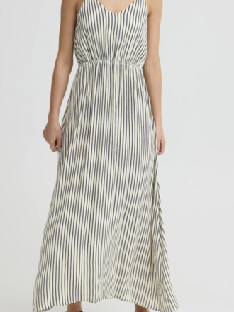 Ichi Ihmarrakech Striped Dress