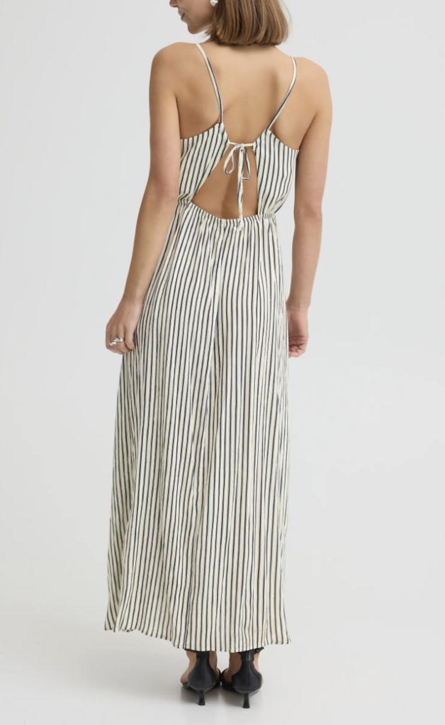 Ichi Ihmarrakech Striped Dress