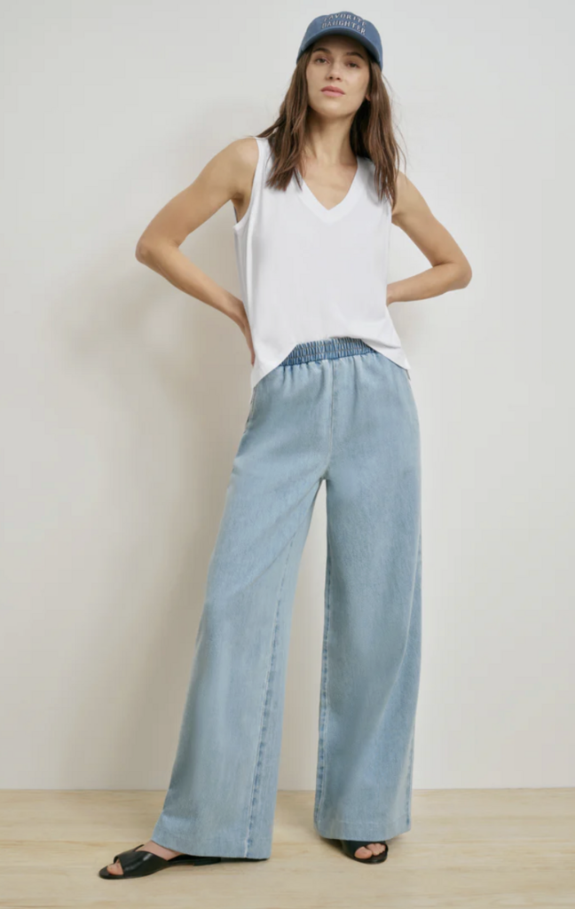 Favorite Daughter The Malibu Wide Leg Pant
