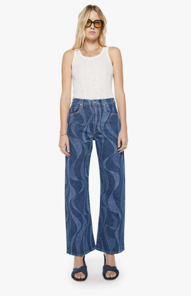 Mother Denim The Lasso Sneak in Twist of Fate