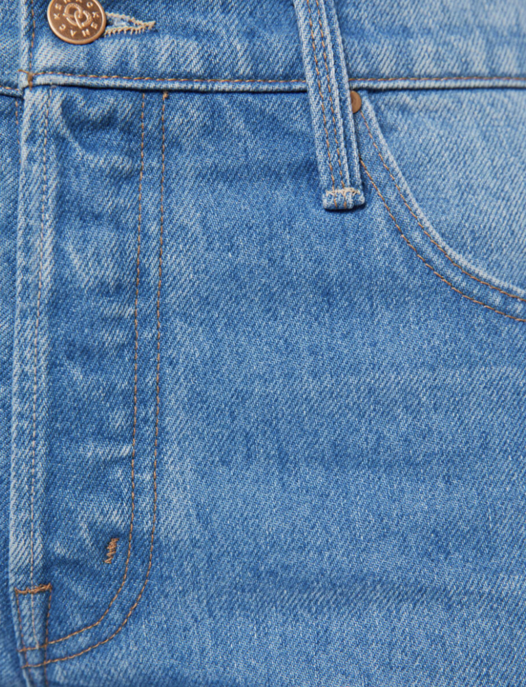 Mother Denim The Smoothie Crop Cuff in Secret Ingredient
