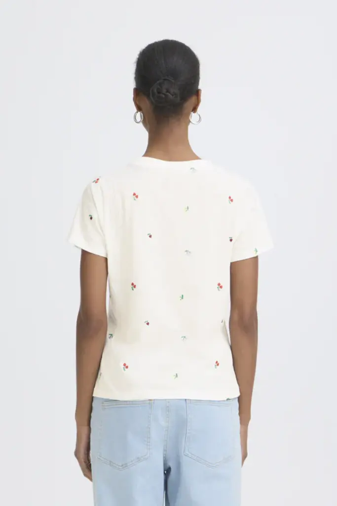 Ichi Olya Embroidered Tee