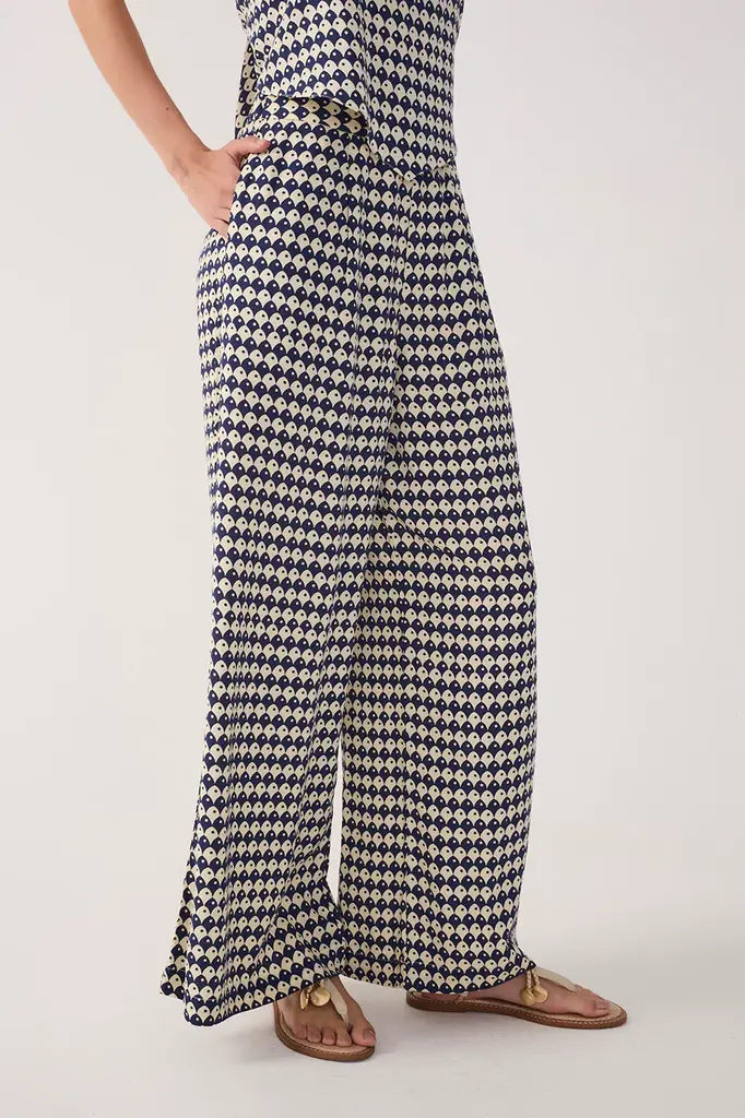 Dress To Clothing Escama Wide-Leg Pant