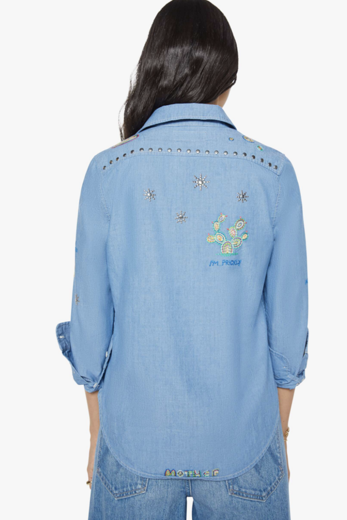 Mother Denim The Foxy Boxy Shirt