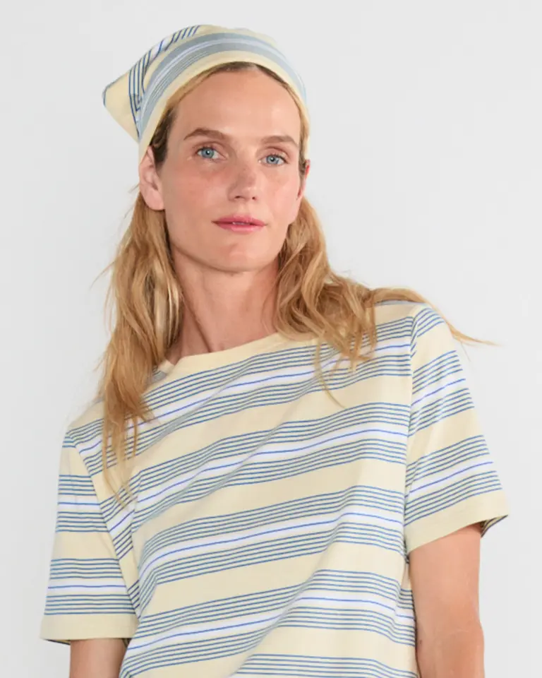 Kule The Brentwood Multi-Stripe Tee