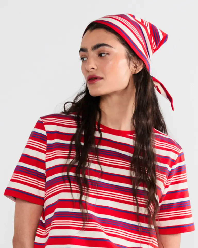 Kule The Brentwood Multi-Stripe Tee