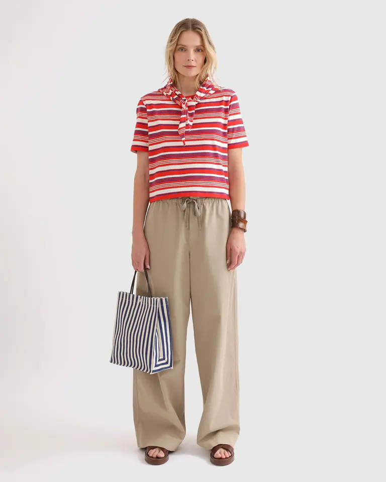 Kule The Brentwood Multi-Stripe Tee