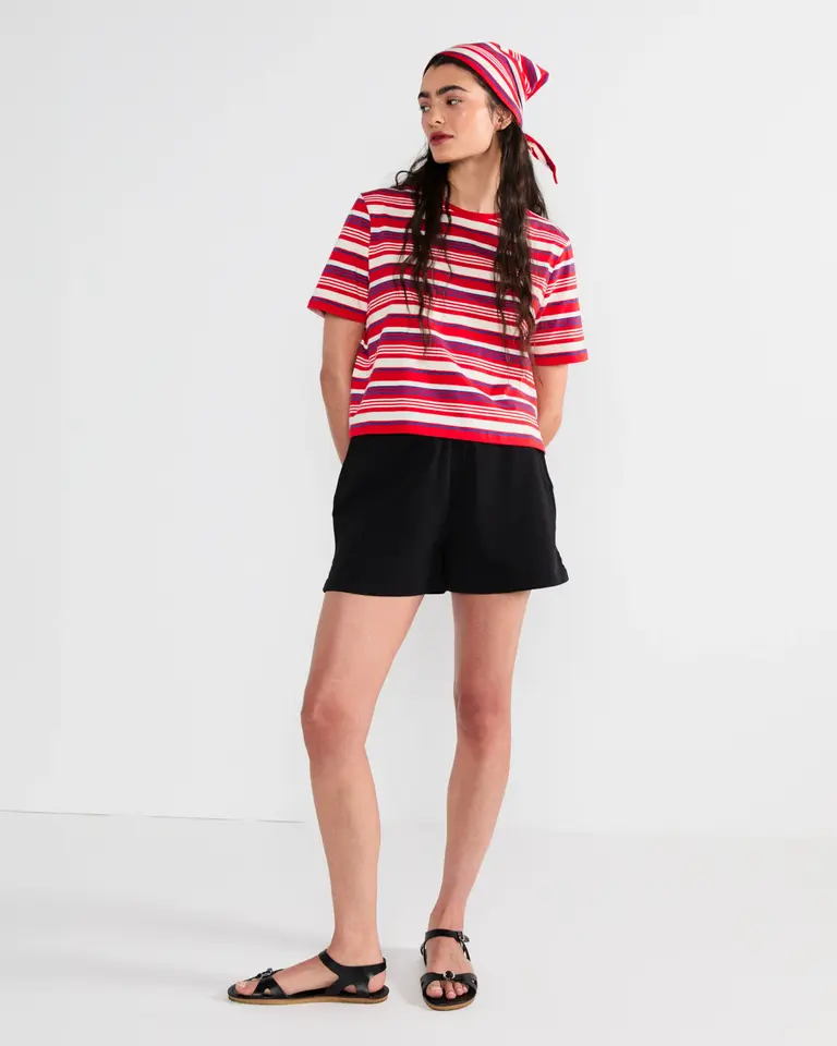 Kule The Brentwood Multi-Stripe Tee