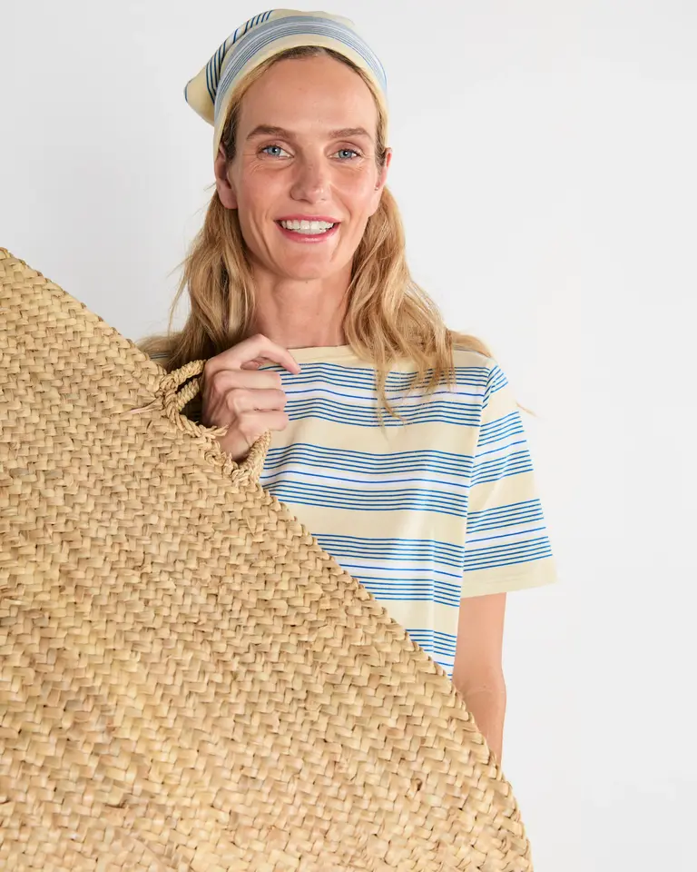 Kule The Brentwood Multi-Stripe Tee