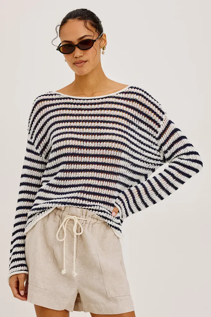 Rails Evangeine Sweater in Stripes