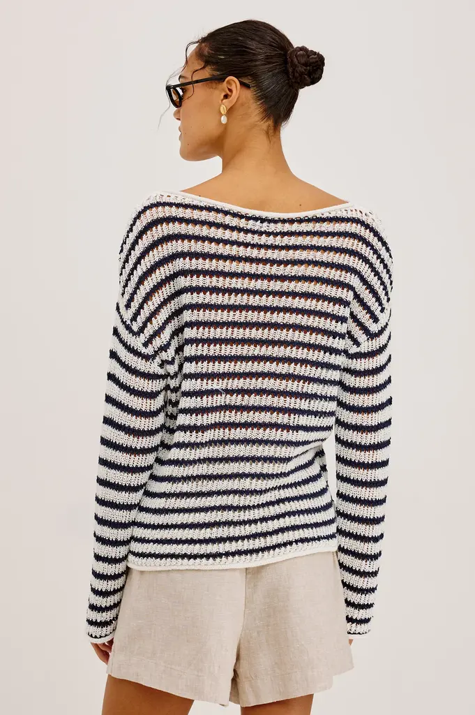 Rails Evangeine Sweater in Stripes