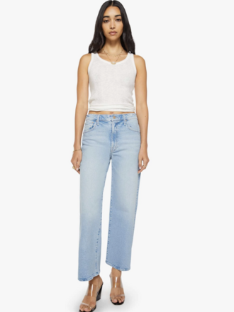 Mother Denim The Dodger Ankle Fringe Benefits