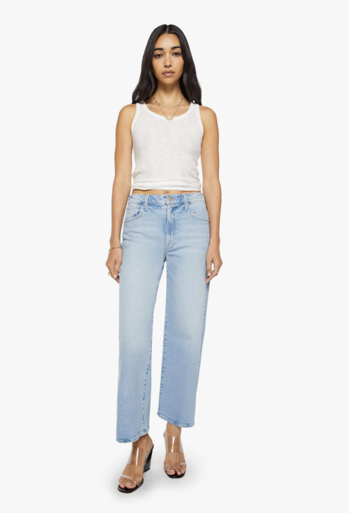 Mother Denim The Dodger Ankle Fringe Benefits
