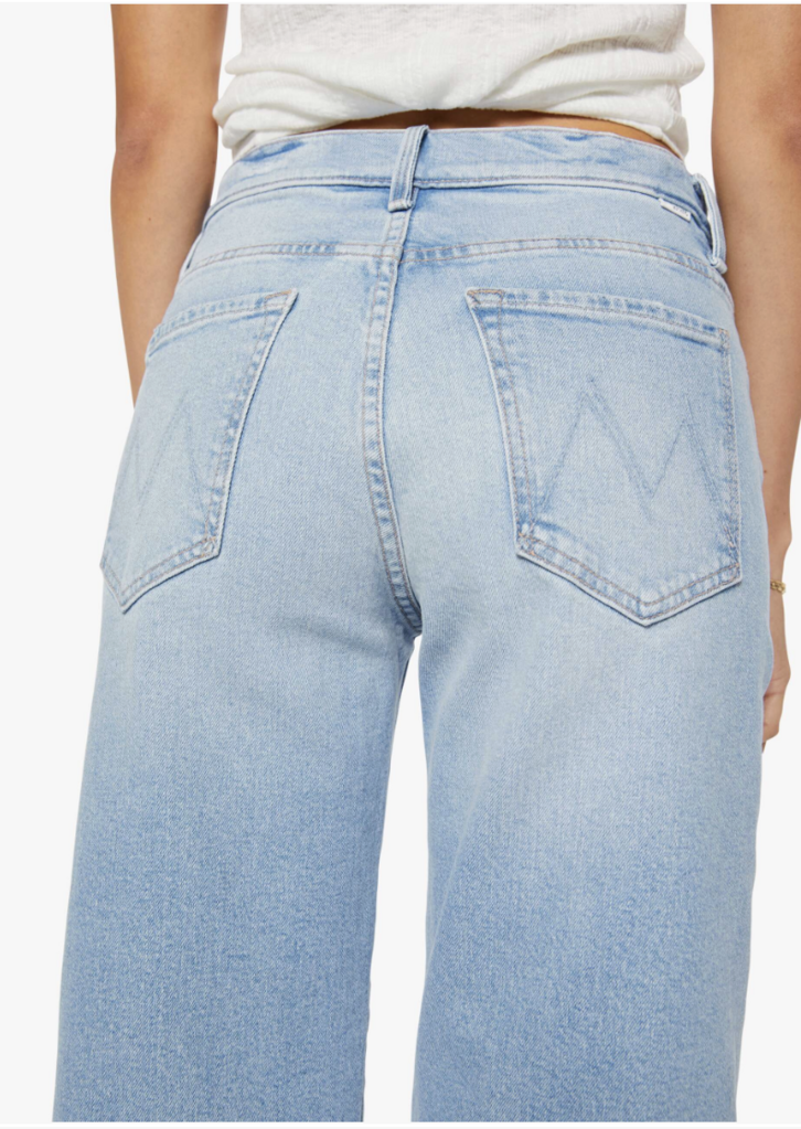 Mother Denim The Dodger Ankle Fringe Benefits