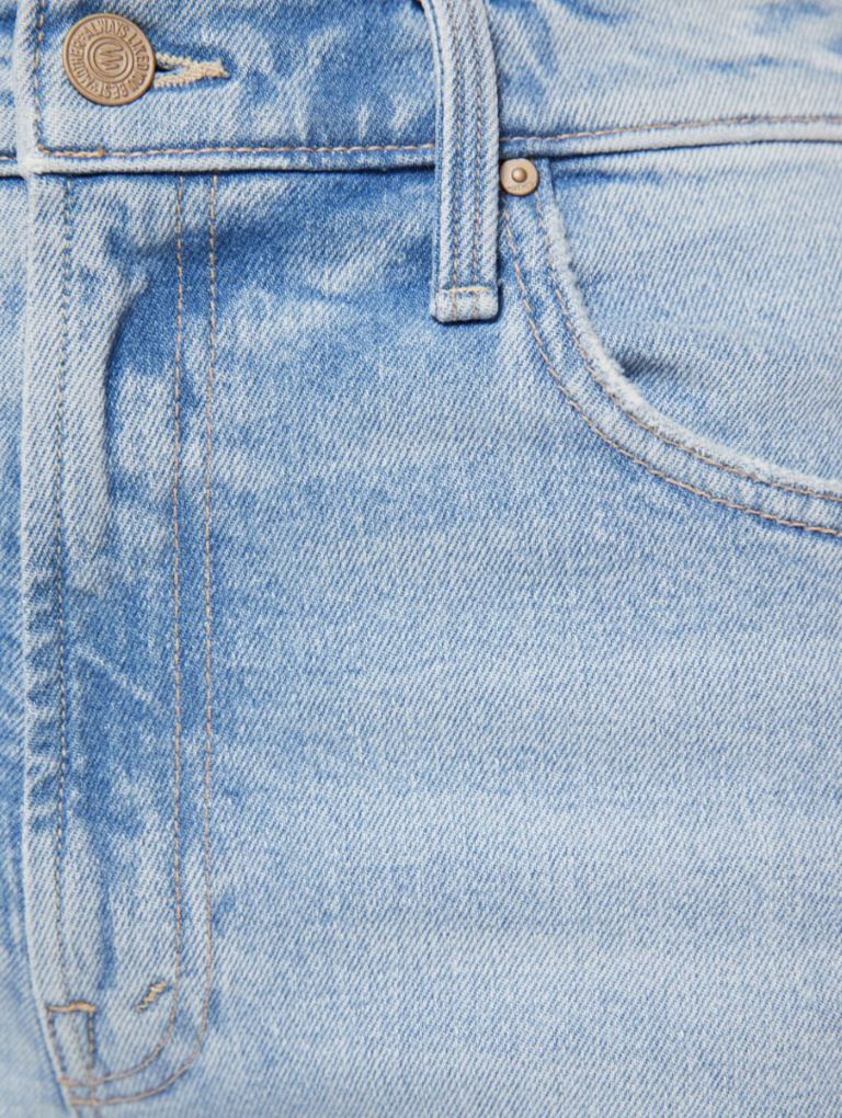 Mother Denim The Dodger Ankle Fringe Benefits