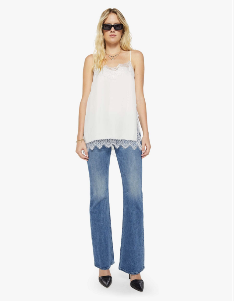 Mother Denim The Sweettalker Lace Cami