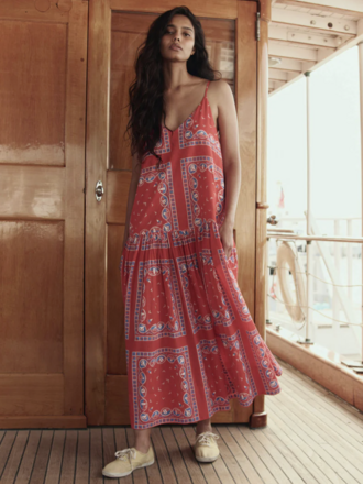 The Great The Drop Waist Dress