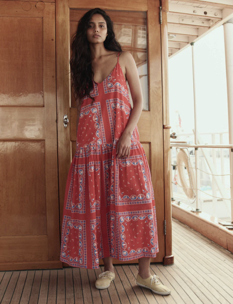 The Great The Drop Waist Dress