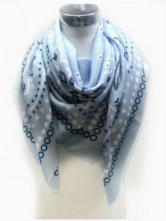 Lineta Large thin Bandana Scarf