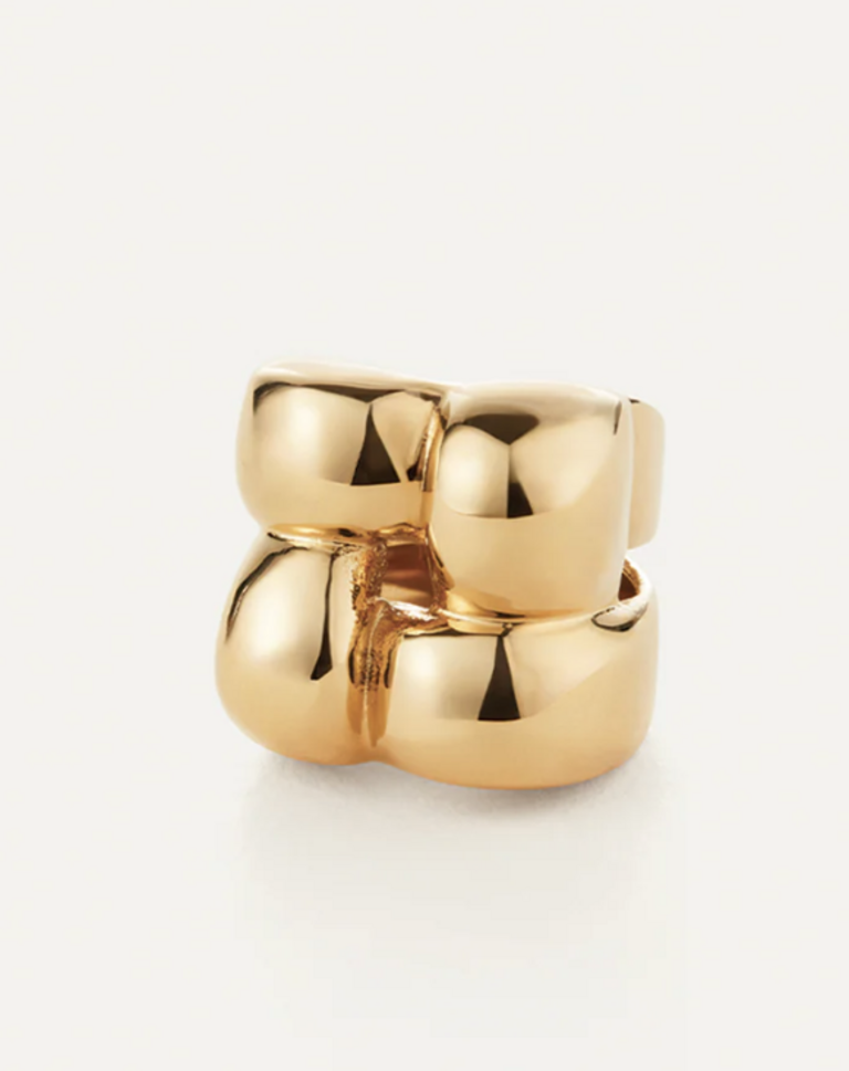 Jenny Bird Mega Woven Square Ring