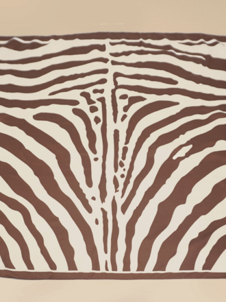 Joss Wall Large Zebra Print Bandana