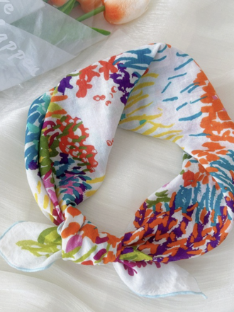 Joss Wall Cotton Floral Bandana