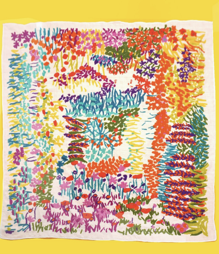 Joss Wall Cotton Floral Bandana