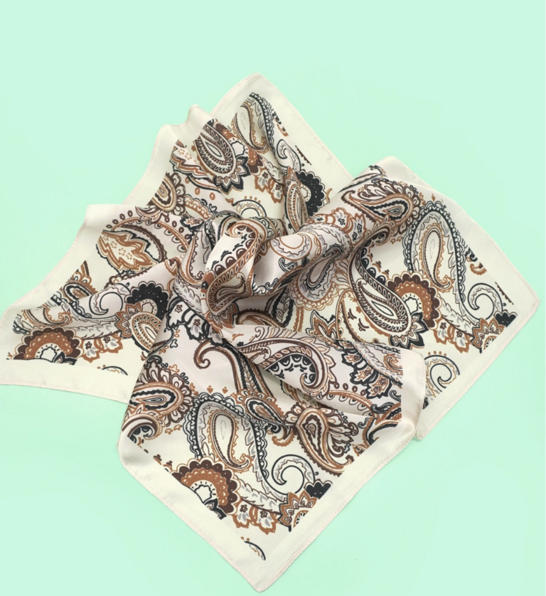 Joss Wall Paisley Silky Bandana