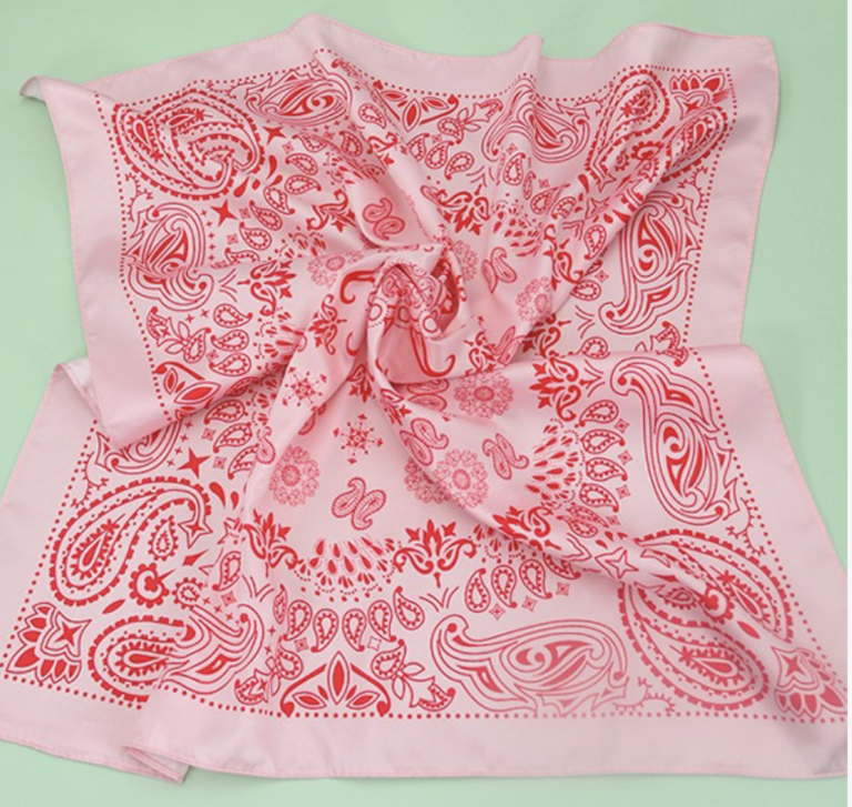 Joss Wall Paisley Silky Bandana