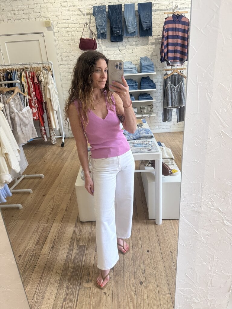 Current Air V-Neck Sweater Top